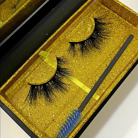 3D mink eyelashes (medium/long) - Picture 2 of 3